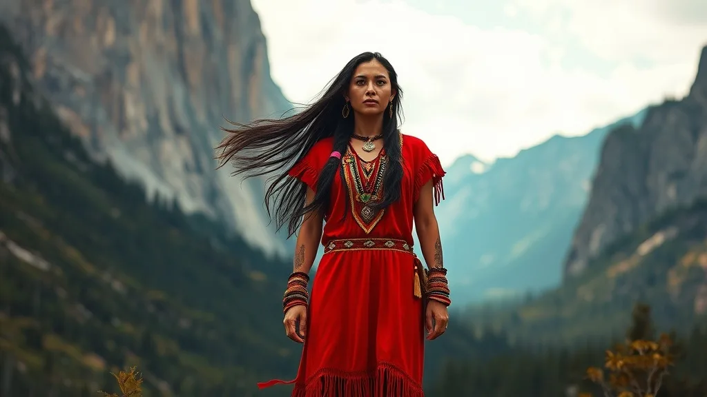 Dream symbol: red indian dress: symbolism: Exploration and Adventure