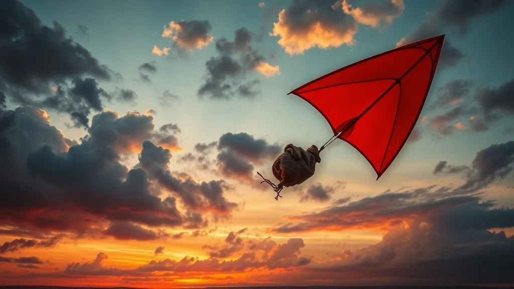 Dream symbol: red kite: scenarios: Dreaming of a Red Kite Carrying Something