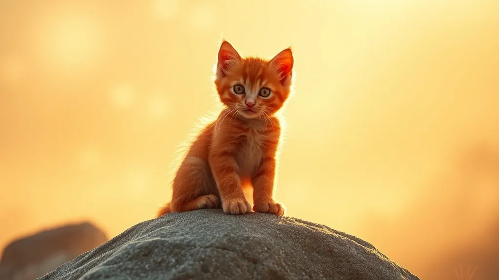 Dream symbol: red kitten: symbolism: Marker for Overcoming Fears with Boldness