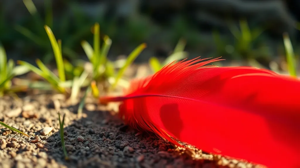 Dream symbol: red liver birds: scenarios: Dream about Finding a Red Liver Bird's Feather