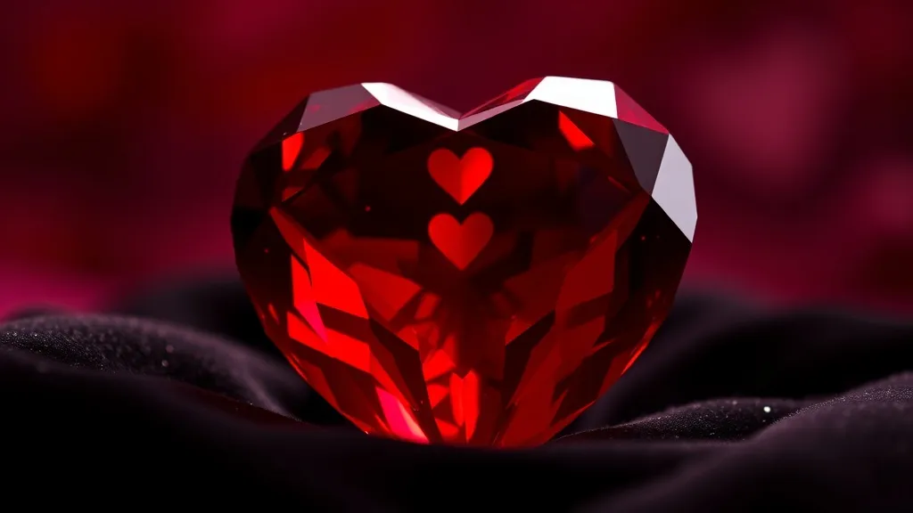 Dream symbol: red noble crystal: symbolism: Love and Devotion