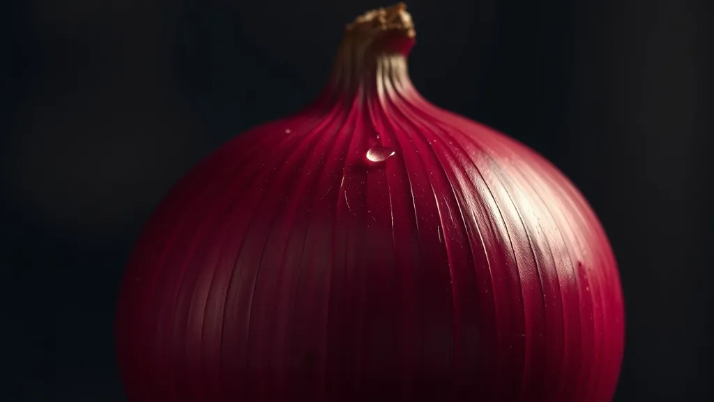 Dream symbol: red onion: scenarios: Dreaming of a Large Red Onion