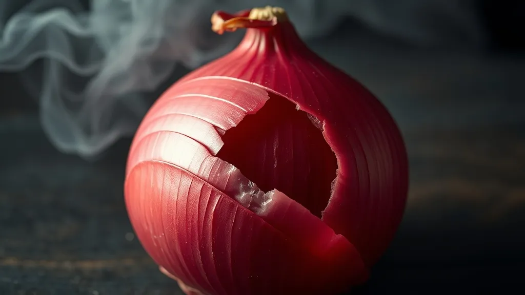 Dream symbol: red onion: symbolism: Concealment and Deception