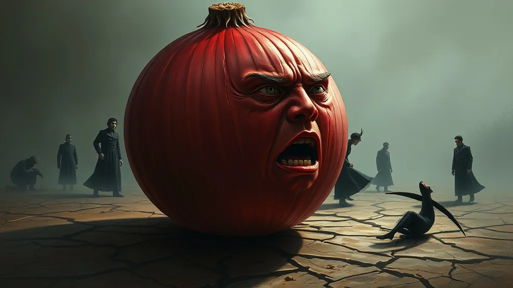 Dream symbol: red onions: symbolism: Unpleasant Truths and Confrontation