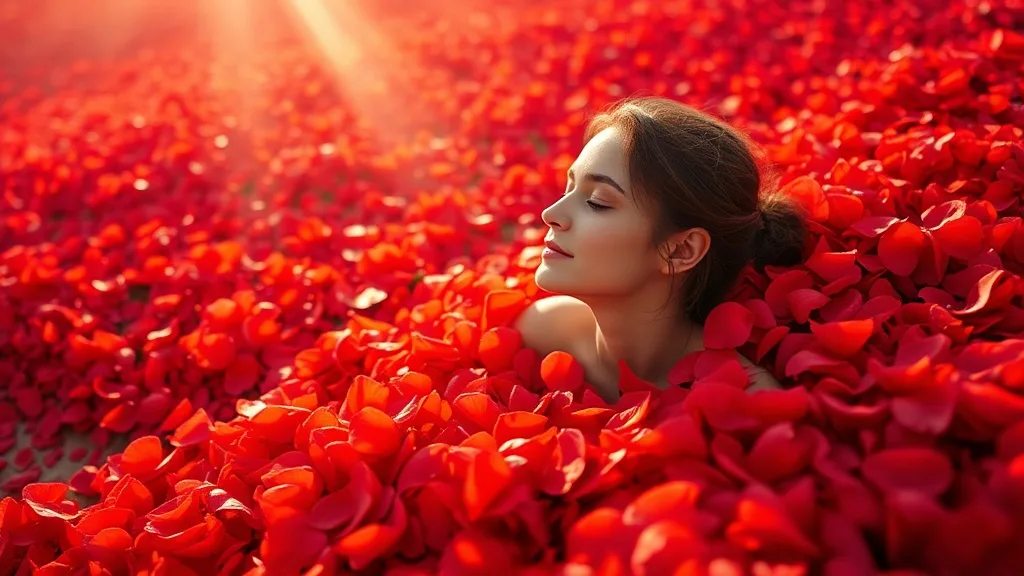 Dream symbol: red petals: symbolism: Blood and Sacrifice