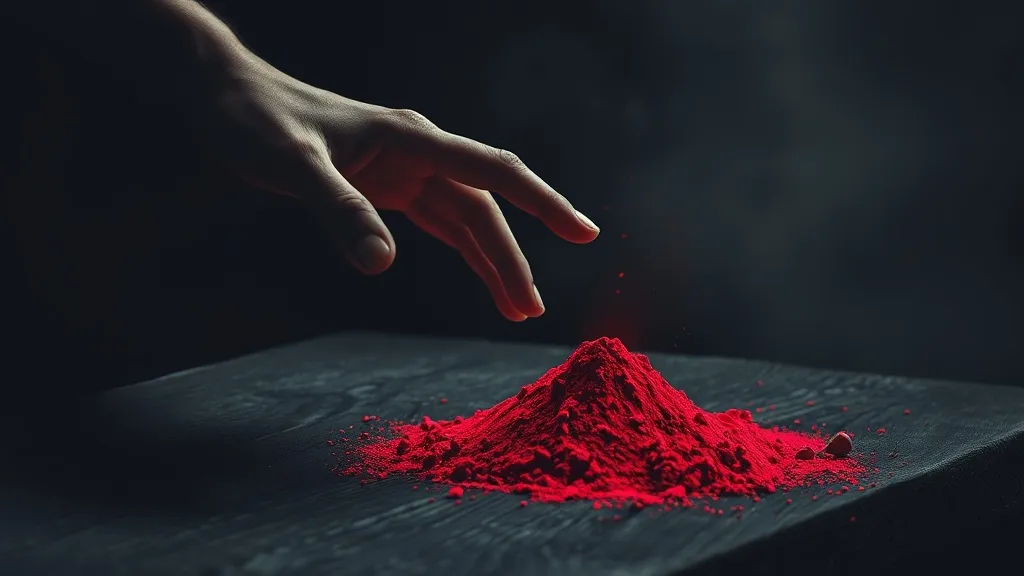 Dream symbol: red powder: symbolism: Secret Desires and Hidden Truths