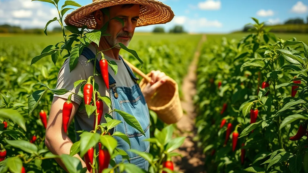 Dream symbol: red powder pepper: scenarios: Dream of Picking Red Powder Peppers