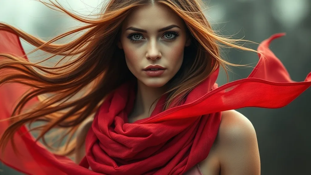 Dream symbol: red scarf: symbolism: Love and Romance