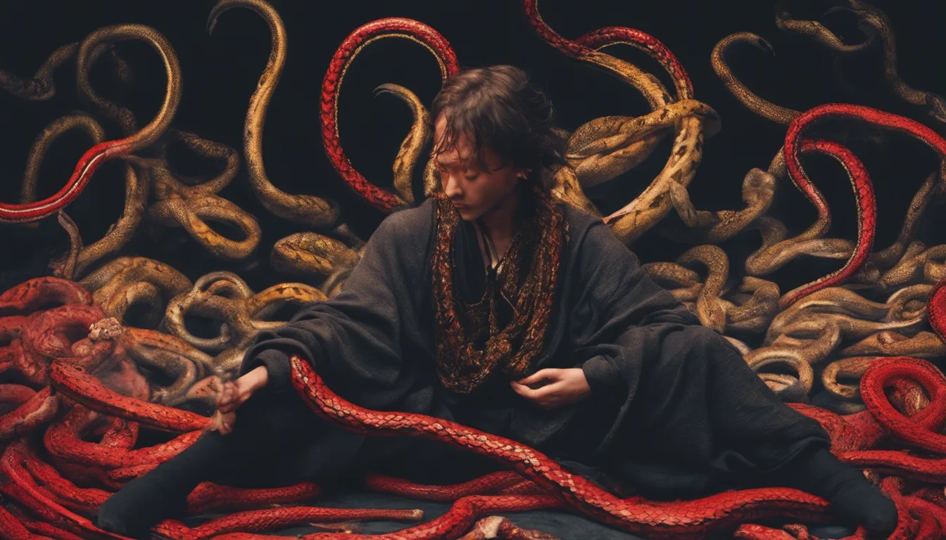 Dream symbol: red snake: demographics: People who are feeling disconnected from their spirituality