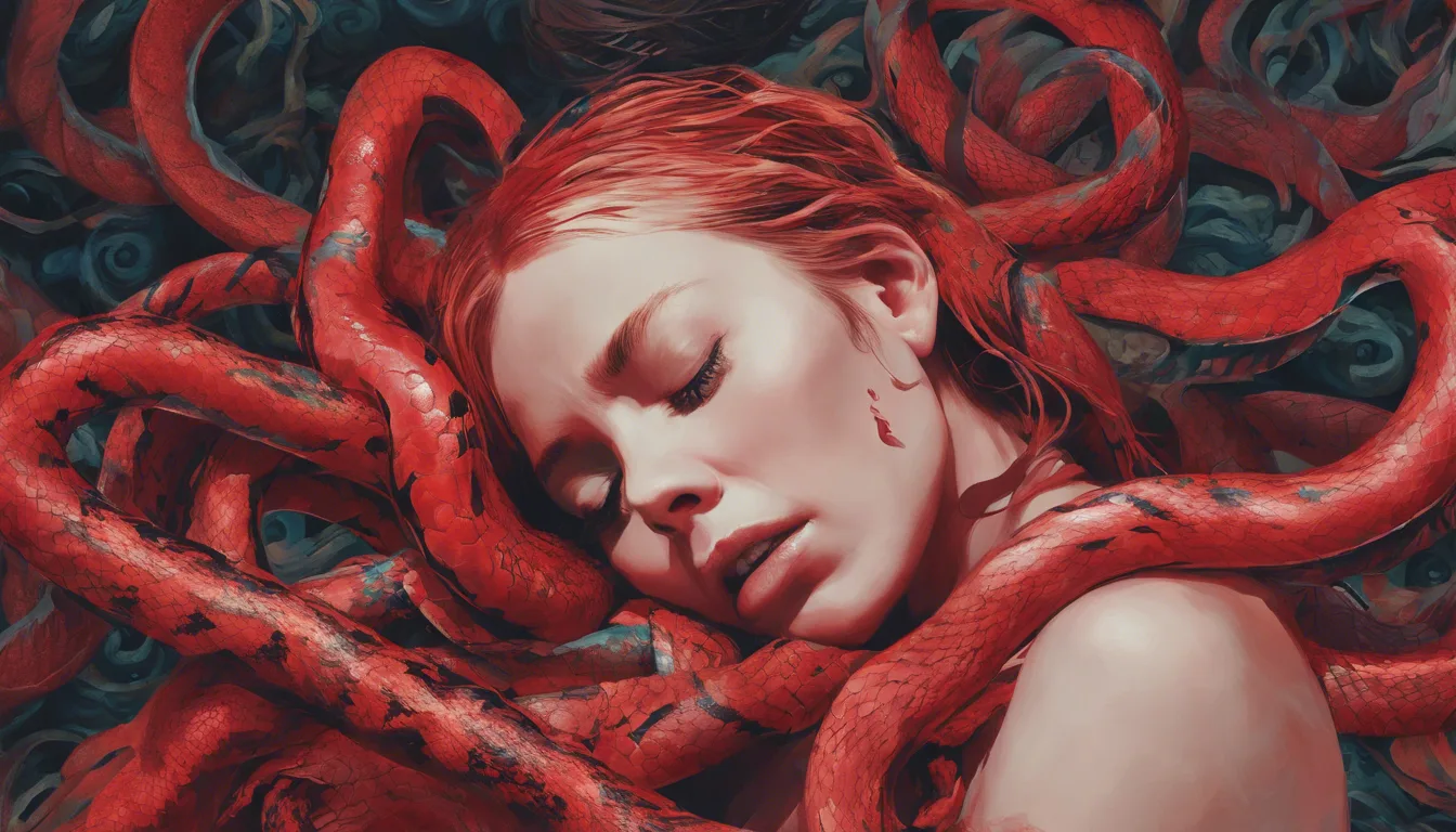 Dream symbol: red snake: demographics: People who are feeling overwhelmed or out of control