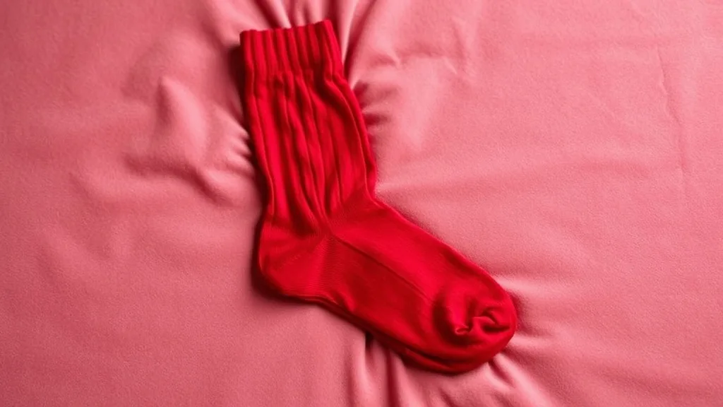 Dream symbol: red sock: symbolism: Life Force