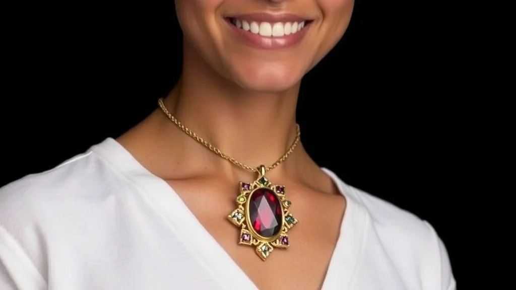 Dream symbol: red spot: scenarios: Dream of a Red Spot on a Jewelry