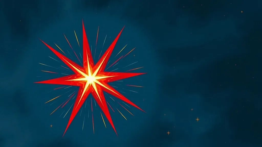 Dream symbol: red star: symbolism: Hidden Potential and Destiny
