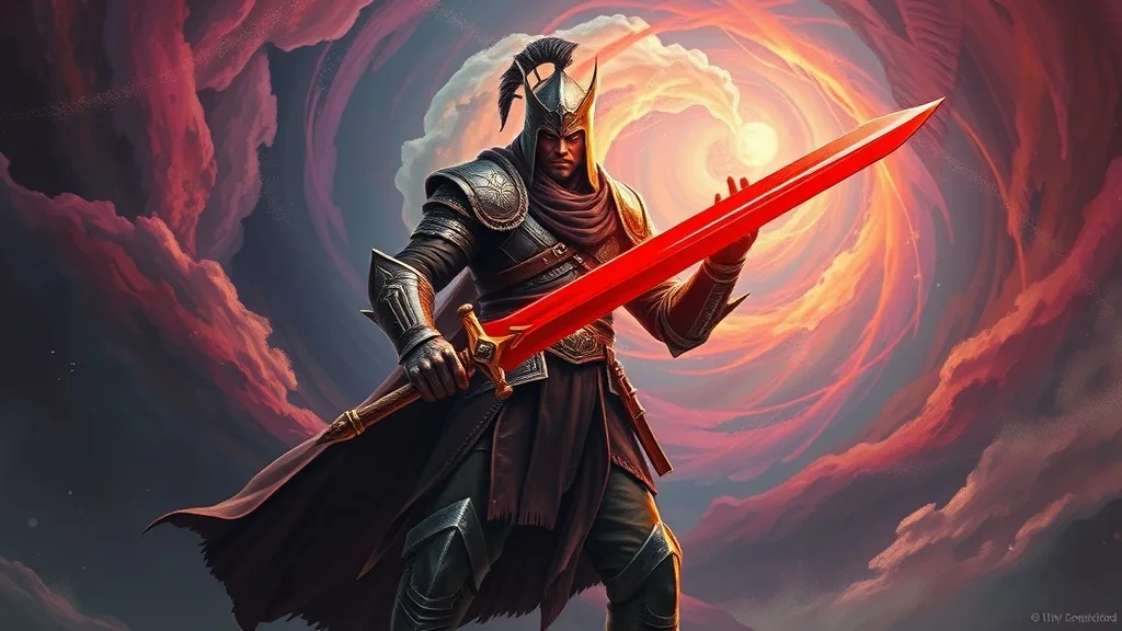 Dream symbol: red swords: symbolism: Protection and Defense