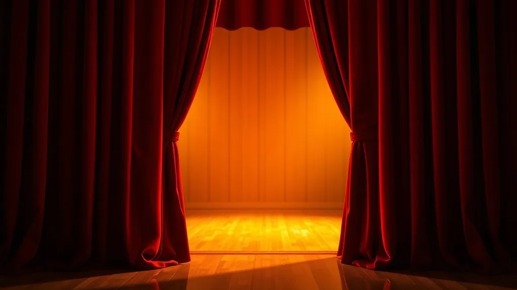 Dream symbol: red velvet curtains: scenarios: Dream of Red Velvet Curtains and a Grand Entrance