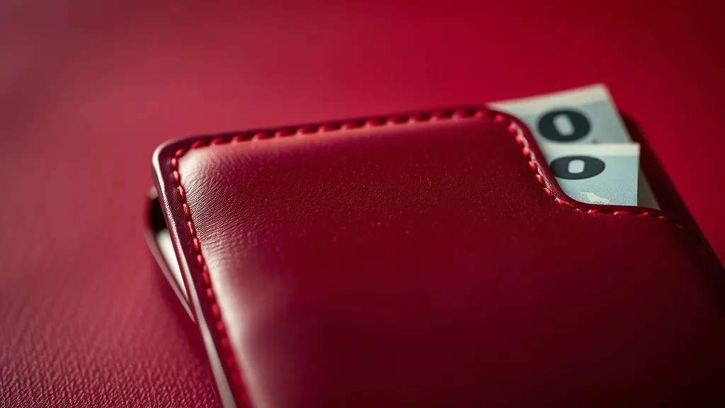 Dream symbol: red wallet: symbolism: Control and Management of Finances