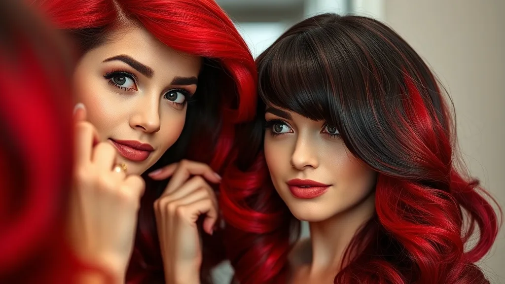 Dream symbol: red wig: scenarios: Dream of Buying a Red Wig