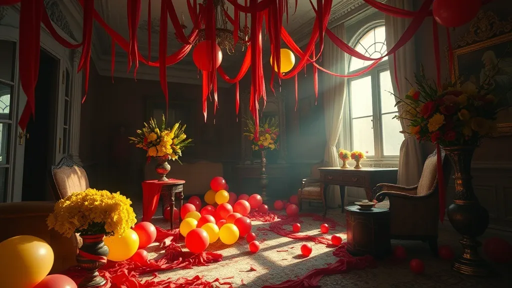 Red & Yellow Decorations: Dream Symbolism