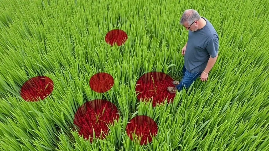 Dream symbol: reddish stains: scenarios: Dream about reddish stains on grass