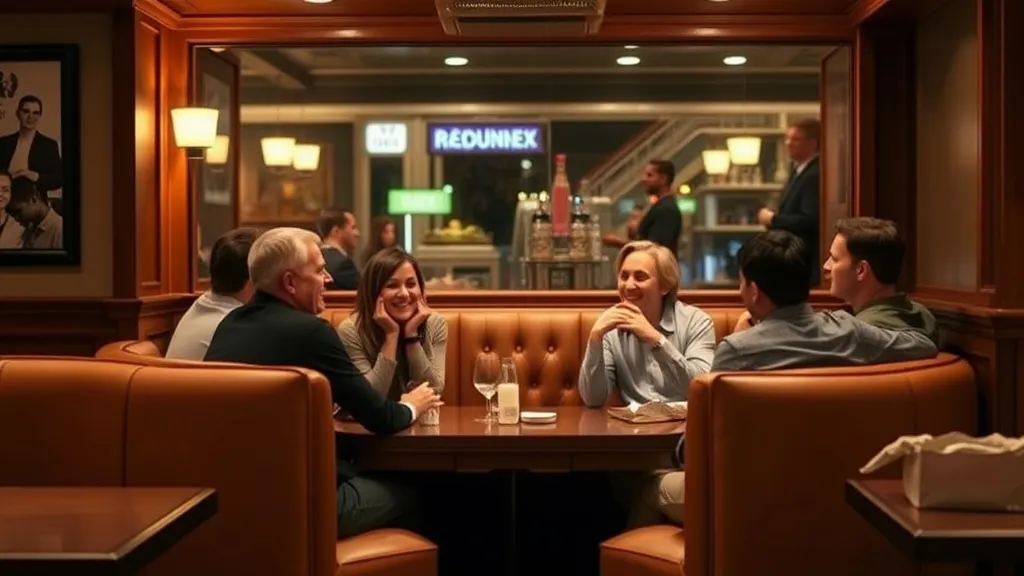Dream symbol: restaurant booth: symbolism: Social Interactions and Connections