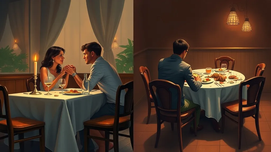Dream symbol: restaurant table: demographics: Restaurant Table Dreams: Couples
