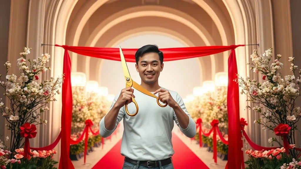 Dream symbol: ribbon cutting: scenarios: Dream of Cutting a Ribbon