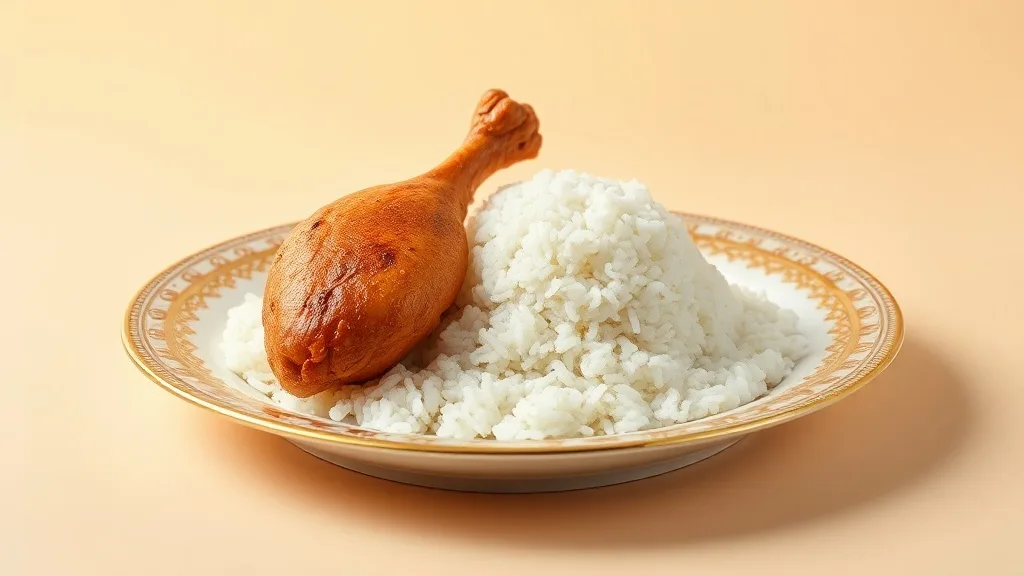Dream symbol: plate of rice and chicken: symbolism: Prosperity and Abundance