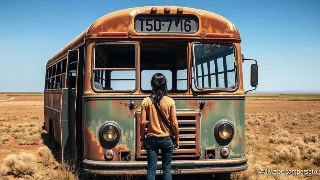 Dream symbol: old bus: scenarios: Dream of Getting Off an Old Bus