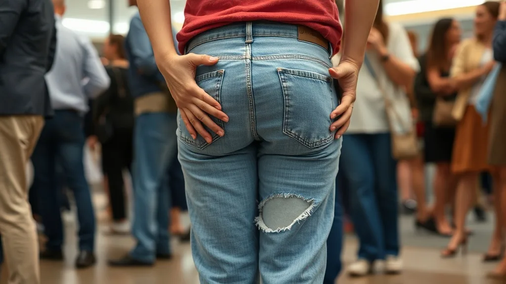 Dream symbol: ripped pants: symbolism: Imminent Embarrassment
