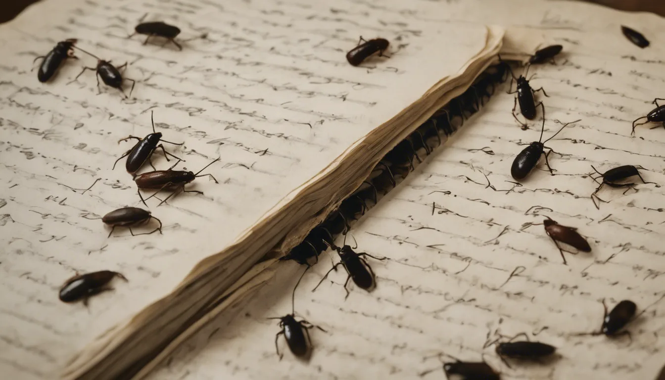 Dream symbol: roaches: scenarios: Dream of Roaches in a Notebook