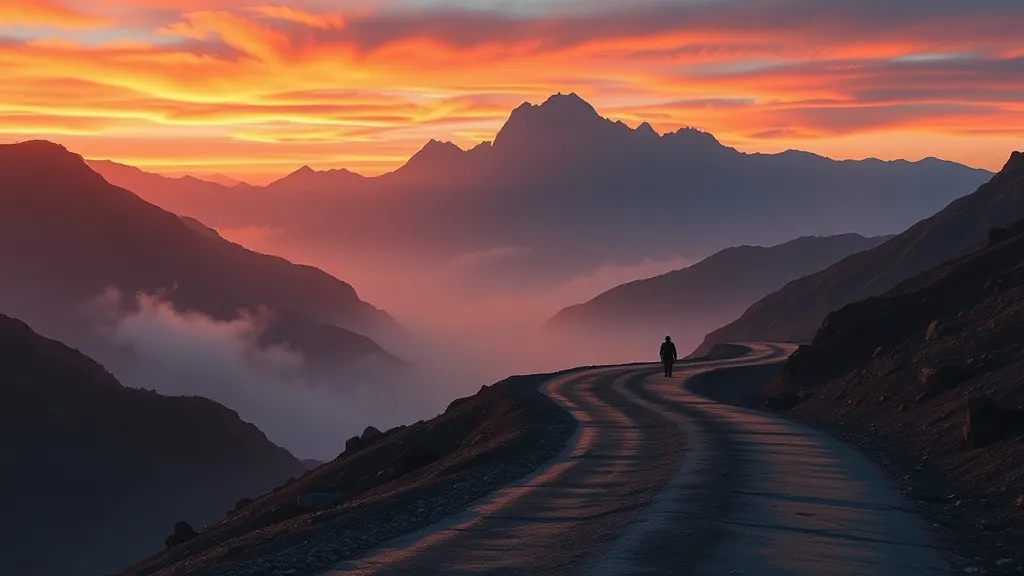Dream symbol: construction of road: symbolism: A Winding Road: Uncertainty and the Unknown