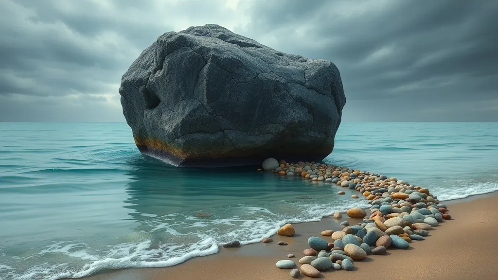 Dream symbol: rocks and pebbles: symbolism: Strength and Resilience