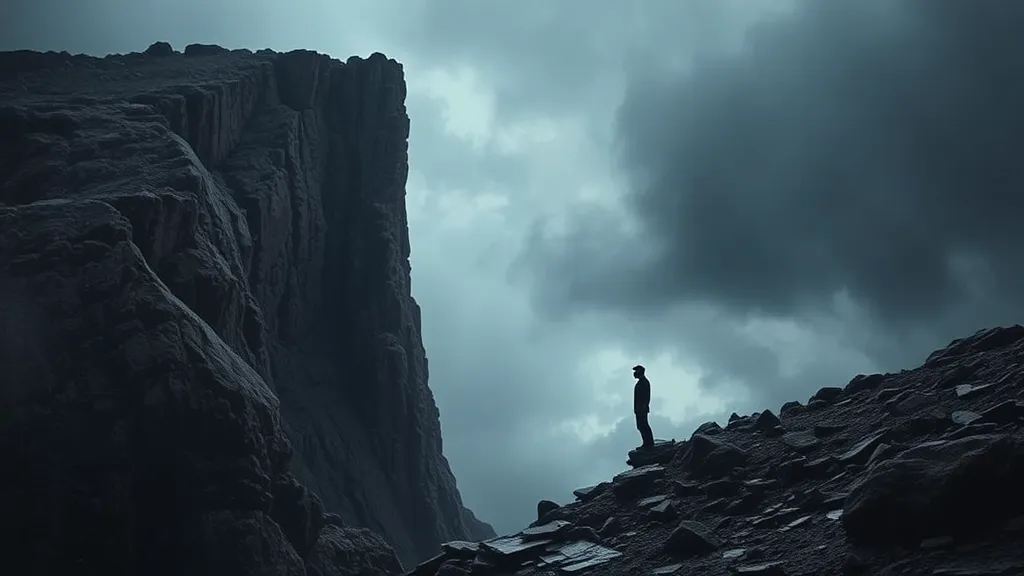 Dream symbol: rocky cliff face: symbolism: Highlighting Moments of Risk and Uncertainty