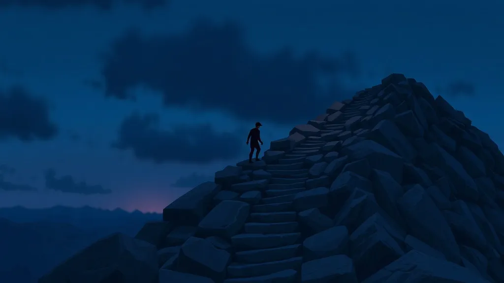 Dream symbol: rocky descent: demographics: Individuals Facing Life Challenges