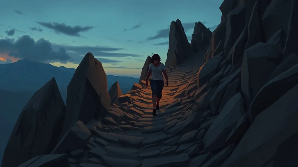 Rocky Descent in Dreams: Meaning & Symbolism