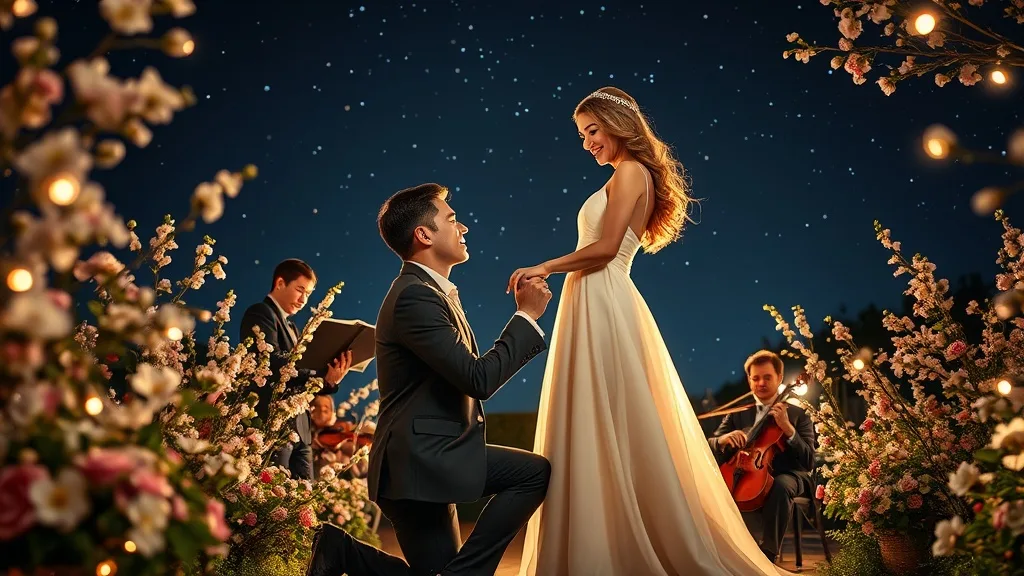 Dream symbol: romantic session: scenarios: Dream of a romantic proposal