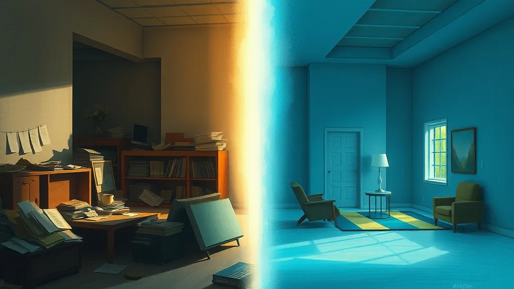 Dream symbol: transformation of rooms: symbolism: Overcoming Internal Conflicts