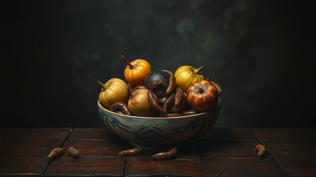 Dream symbol: rotten fruit: symbolism: Toxic Relationships