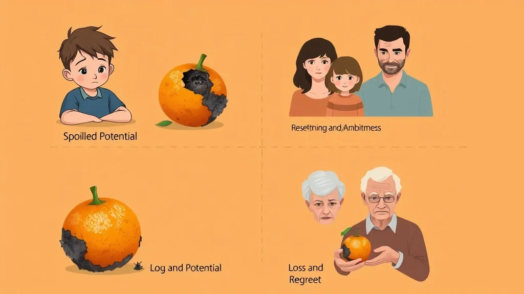 Dream symbol: rotten orange: demographics: People Dreaming of Rotten Oranges: Age and Life Stage