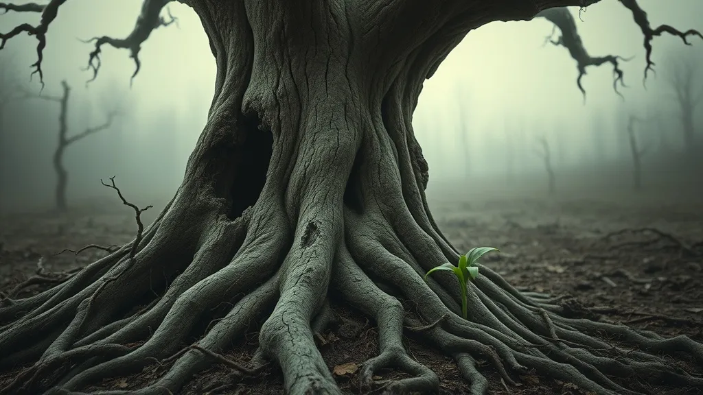 Dream symbol: rotten wood: symbolism: Spiritual Stagnation and Lack of Growth