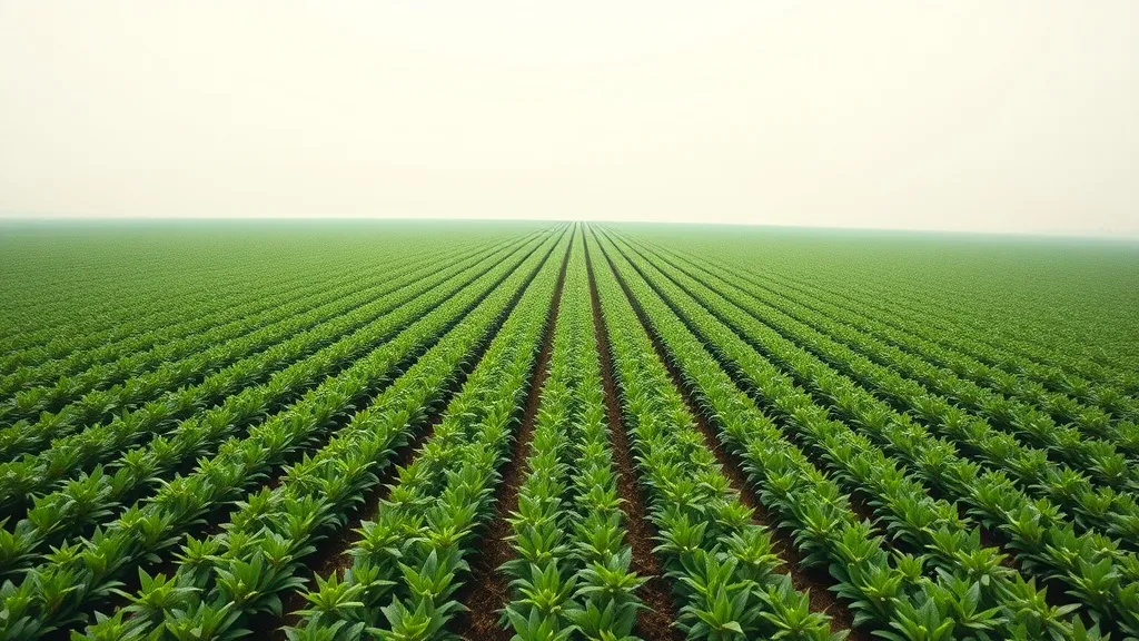 Dream symbol: rows of plants: scenarios: Dream about Perfectly Straight Rows of Plants