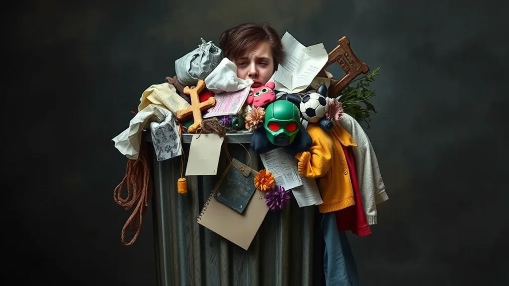 Dream symbol: rubbish dustbin: demographics: Individuals with Anxiety or Depression