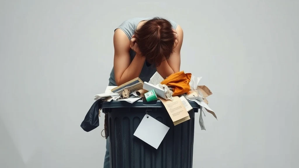 Dream symbol: rubbish dustbin: symbolism: Feeling Overwhelmed and Burdened