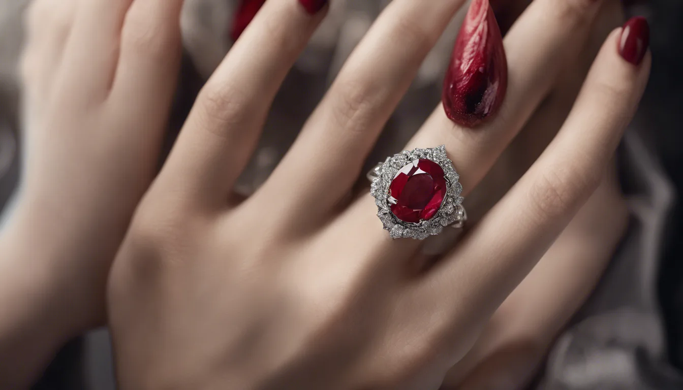 Dream symbol: red ruby ring with diamonds: intro