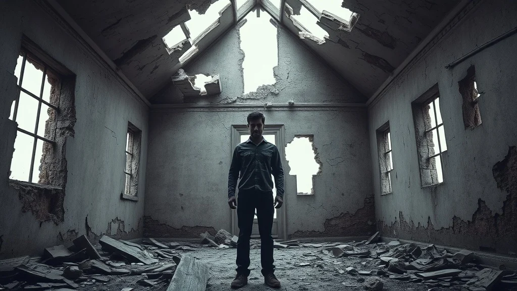 Dream symbol: ruined house: symbolism: Emotional or Mental Distress