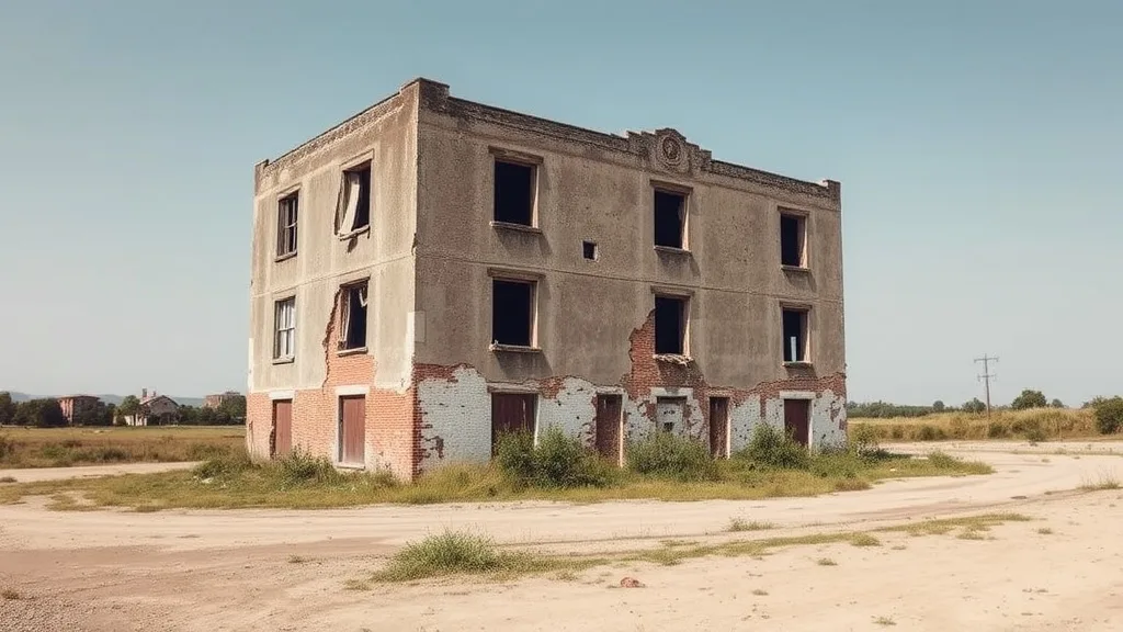 Dream symbol: run down building: symbolism: Unresolved Issues and Conflicts