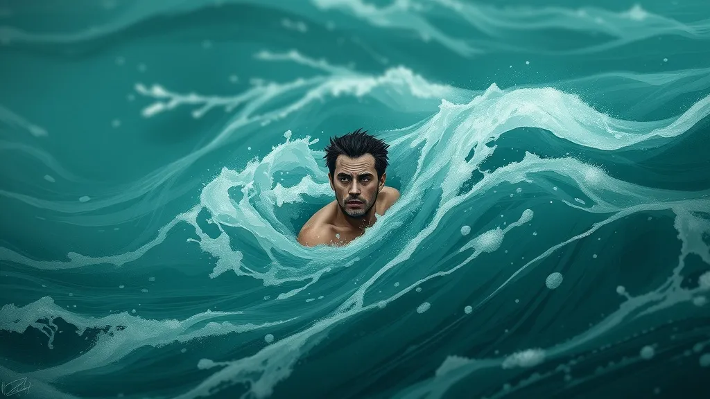 Dream symbol: rushing water: scenarios: Dream about Rushing Water Carrying Me Away