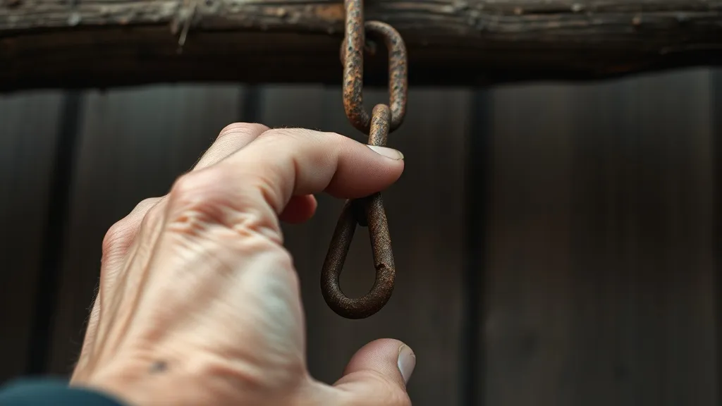 Dream symbol: rusted chain hanger: demographics: People with Physical Limitations or Illnesses