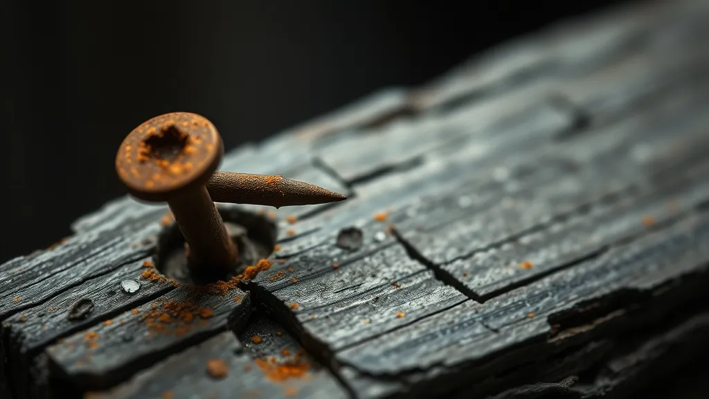 Dream symbol: rusty nail: demographics: Individuals with Fear of Infection or Disease