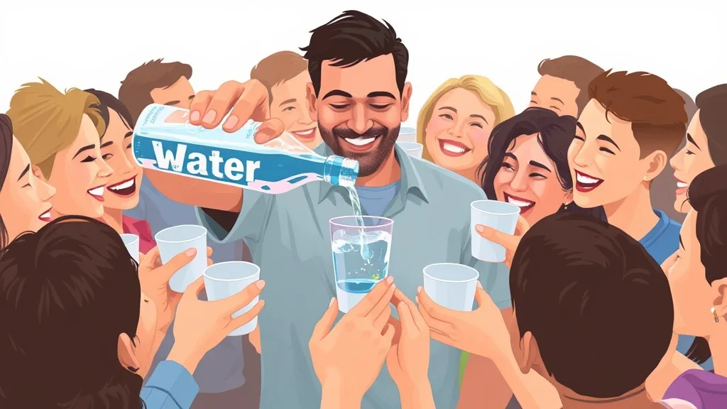 Dream symbol: sachet water: scenarios: Dream of Sharing Sachet Water